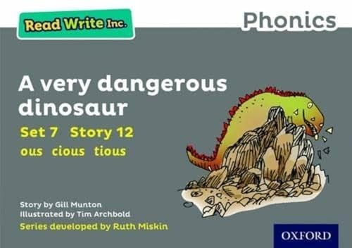 Read Write Inc. Phonics: A Very Dangerous Dinosaur (Grey Set 7 Storybook 12)