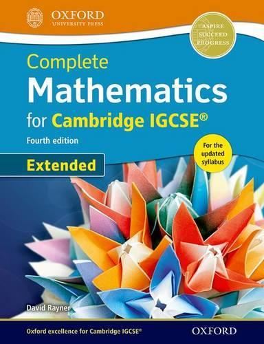 Complete Mathematics for  Cambridge IGCSE Student Book (Extended)