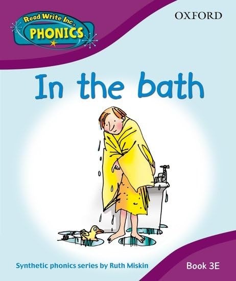 Read Write Inc Home Phonics Book in the Bath