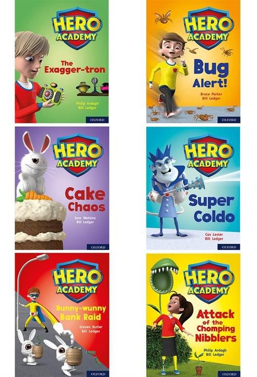 Hero Academy: Oxford Level 7, Turquoise Book Band: Mixed pack