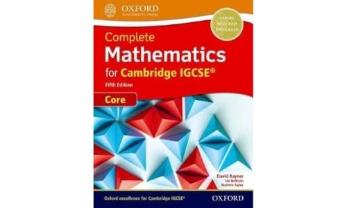 Complete Mathematics for Cambridge IGCSE Student Book (Core)