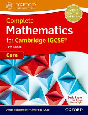 Complete Mathematics for Cambridge IGCSE Student Book (Core)