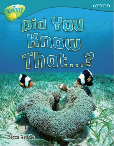 Oxford Reading Tree: Level 9: TreeTops Non-Fiction: Did You Know That...?