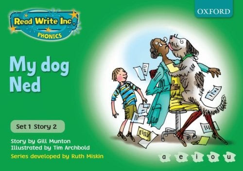 Read Write Inc Phonics Green Set 1 Storybooks My Dog Ned