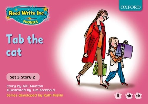 Read Write Inc Phonics Pink Set 3 Storybooks Tab the Cat