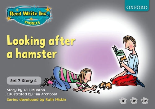 Read Write Inc Phonics Grey Set 7 Storybooks Looking After a Hamster By ...