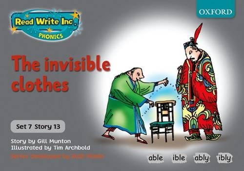 Read Write Inc Phonics Grey Set 7 Storybooks The Invisible Clothes