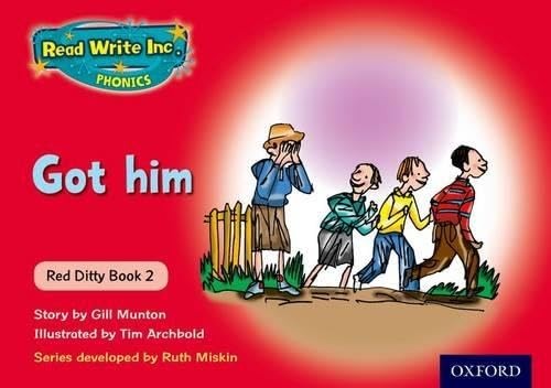 Read Write Inc Phonics Red Ditty Book 2 Got Him