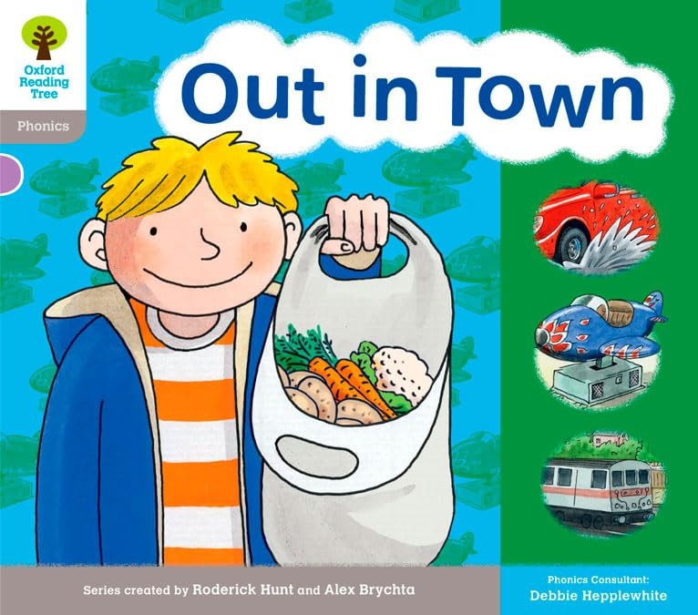 Oxford Reading Tree: Level 1: Floppy's Phonics: Sounds and Letters: Out in Town