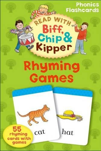 Oxford Reading Tree Read With Biff, Chip, and Kipper: Rhyming Games Phonics Flashcards