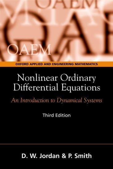 Nonlinear Ordinary Differential Equations
