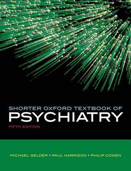 Shorter Oxford Textbook of Psychiatry