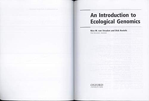 An Introduction to Ecological Genomics
