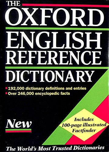 The Oxford English Reference Dictionary