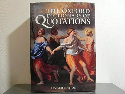 The Oxford Dictionary of Quotations