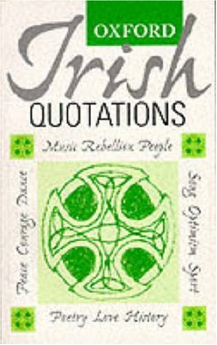 Oxford Irish Quotations