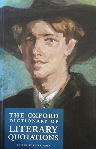 The Oxford Dictionary of Literary Quotations
