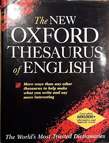 The New Oxford Thesaurus of English
