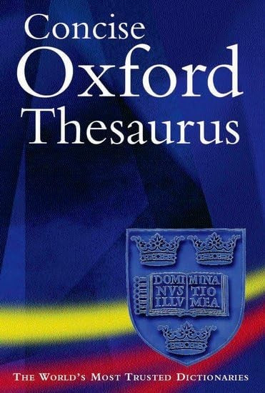 Concise Oxford Thesaurus