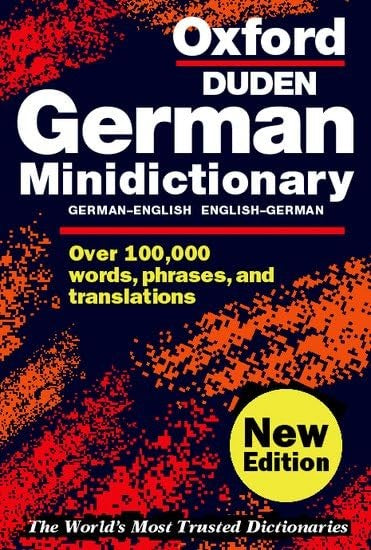 Oxford German Minidictionary