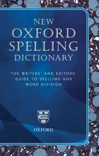 New Oxford Spelling Dictionary