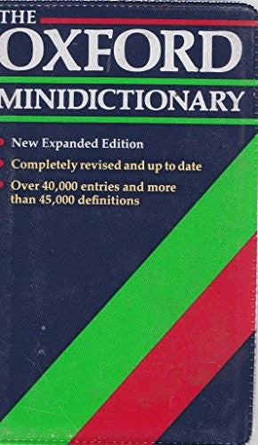 The Oxford Minidictionary