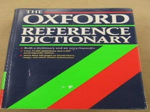 The Oxford Reference Dictionary