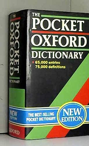 The Pocket Oxford Dictionary of Current English