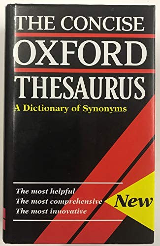 The Concise Oxford Thesaurus
