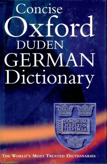 The Concise Oxford-Duden German Dictionary