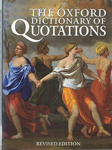 The Oxford Dictionary of Quotations