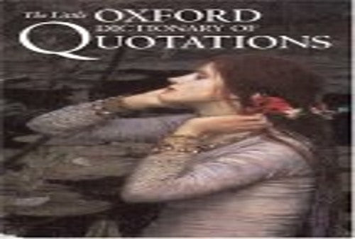 The Little Oxford Dictionary of Quotations