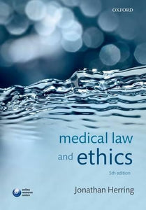 Medical Law and Ethics 