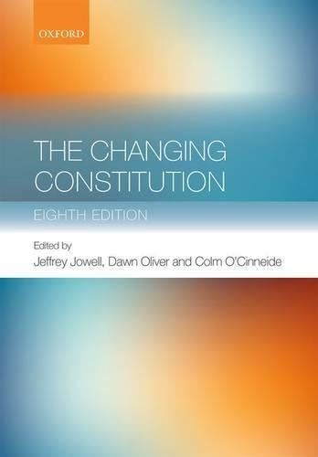 The Changing Constitution