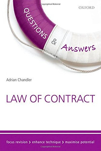 Questions and Answers Law of Contract
