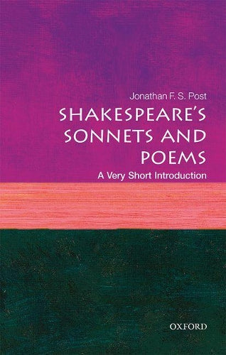 Shakespeare's Sonnets and Poems: A Very Short Introduction
