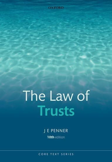 The Law of Trusts