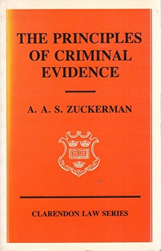 The Principles of Criminal Evidence