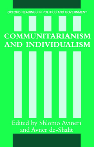 Communitarianism and Individualism