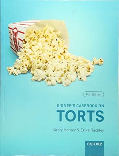 Kidner's Casebook on Torts