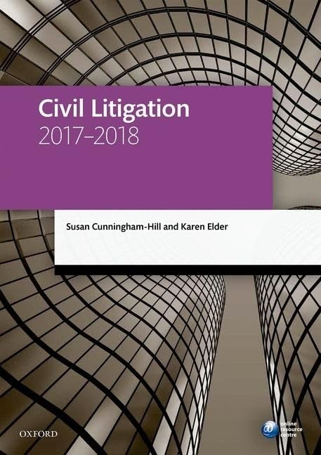 Civil Litigation 2017-2018
