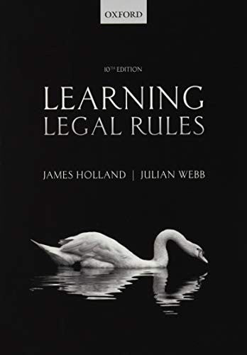 Learning Legal Rules