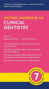 Oxford Handbook of Clinical Dentistry 