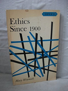 Ethics Since 1900 