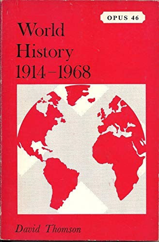 World History from 1914 to 1968