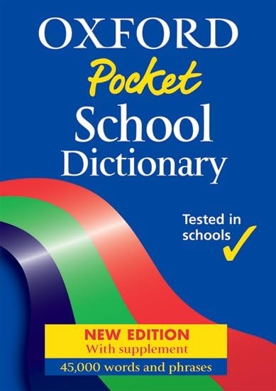 DICTIONARIES & THESAURUS POCKET SCHOOL DICTIONARY