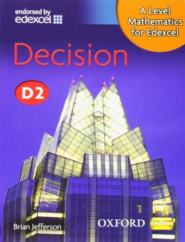 A Level Mathematics for Edexcel: Decision D2
