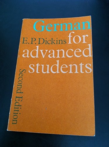 German for Advanced Students