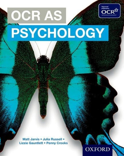OCR AS Psychology Student Book