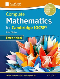 Extended Mathematics for Cambridge IGCSE 